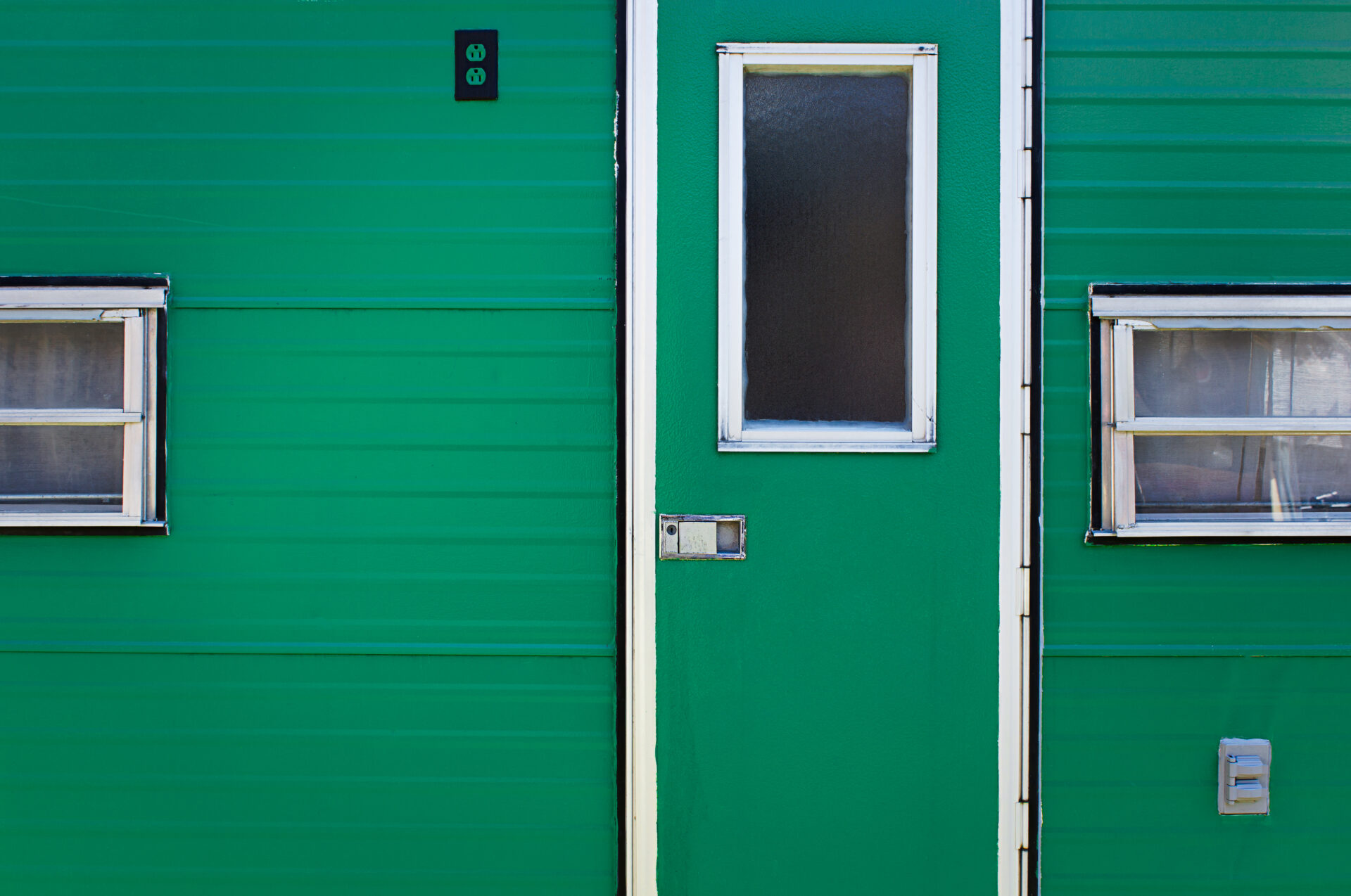 mobile home door